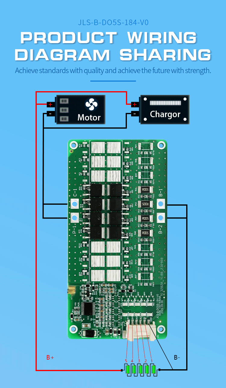 3s 4s 5s 10a 15a 20a BMS Lithium Battery Protection Board For Electric Motorcycle