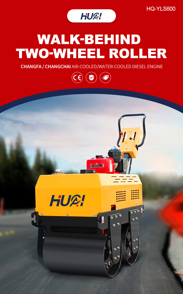 600mm Compaction Width Small Pedestrian Vibratory Road Roller for Compaction