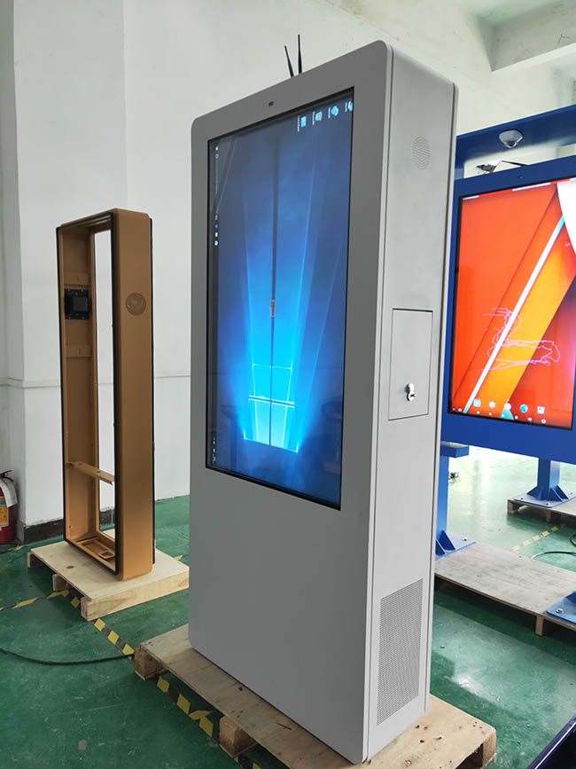 Double Sided Dual Screen Lcd Advertising Outdoor Dual Screen Digital Two Side 5m 5 Inch Outdoor Digital Display Screen