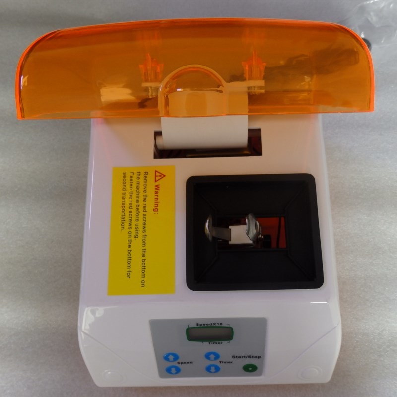 Silver Dental Digital Amalgamator Amalgam Mixing Machine Plastic Chuck