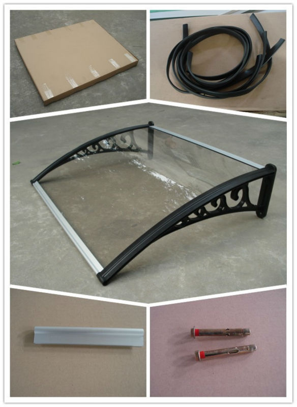 Contemporary Design Aluminium Profile Connecting Parts DIY Awning for Balcony or Windows