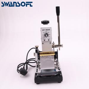 China SWANSOFTHot Stamping Machine For PVC Card Member Club Hot Foil Stamping Bronzing Machine for logo trademark on sale