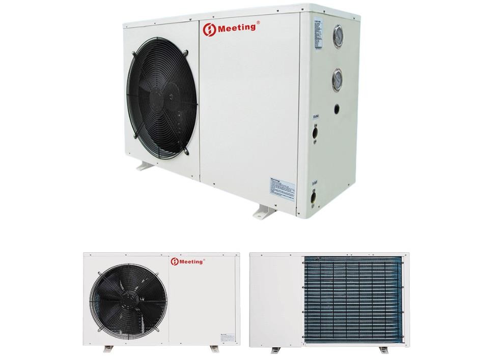 Air heating system for boiler, bathroom and kitchen of air-water hot water heat pump water heater in China