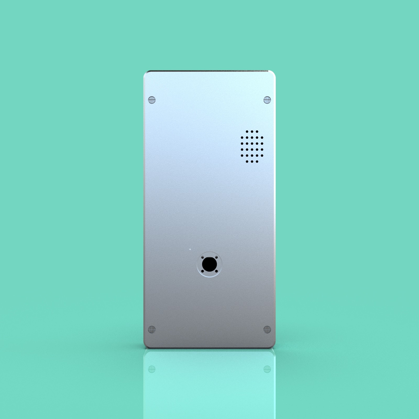 JP1812 8-Inch Wall-Mounted Facial Recognition QR Code Reader Access Control Device Enhanced Security