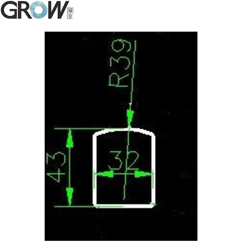 Grow Black Plastic Bracket of R301t R302 Fingerprint Module