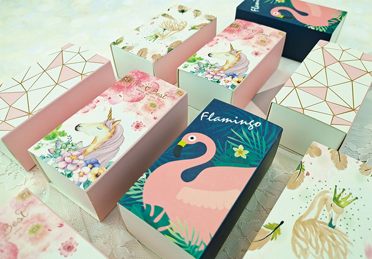 Lipstick Gift Drawer Cardboad Cosmetic Box Packaging For Valentines Day