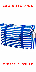 beach bag ribbon