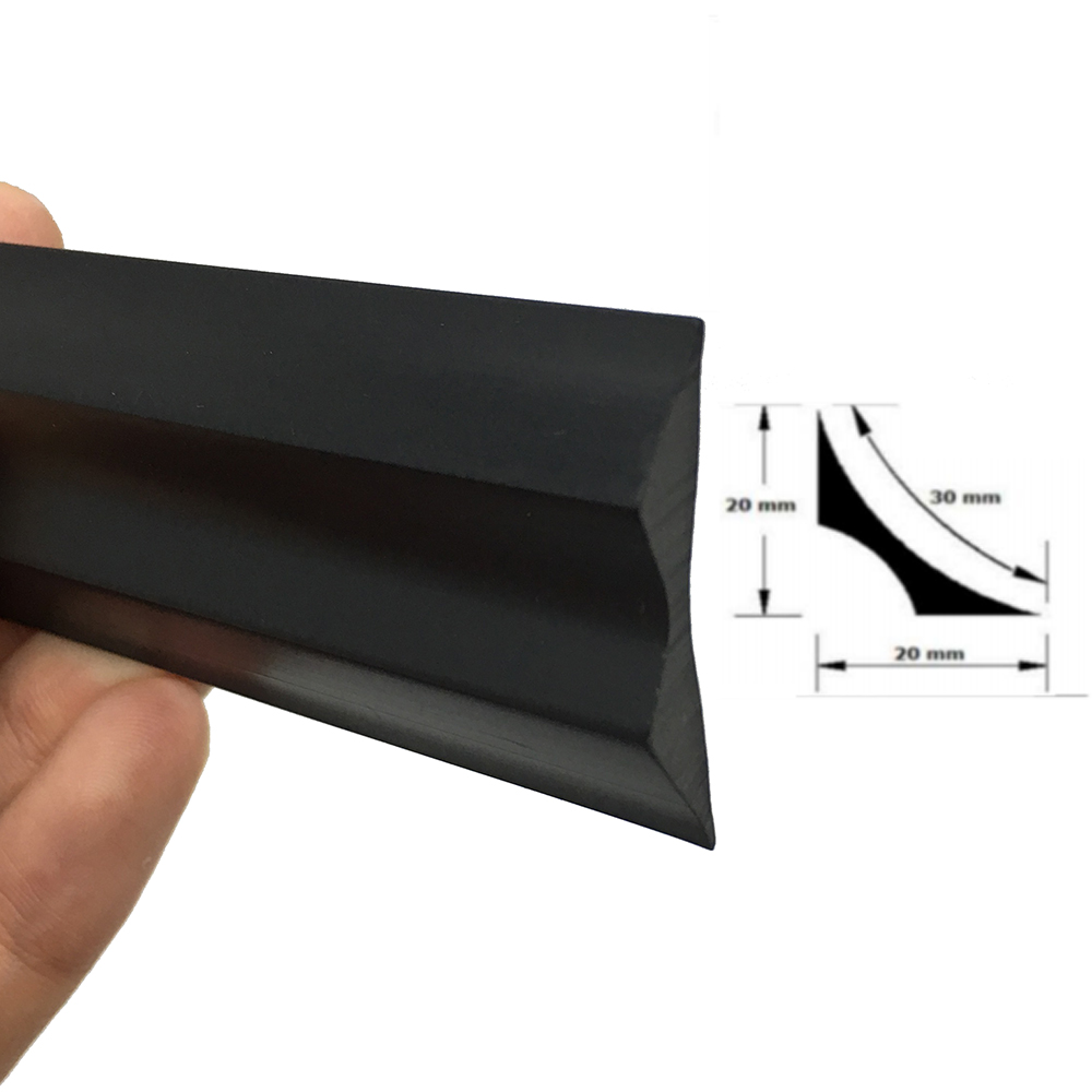 Self Adhesive Edging Trim Strip For Carpet Floor Mats Black White