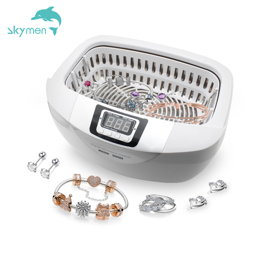 Skymen JP-4820 2.5L Ultrasonic Cleaner 40KHz 70W For Brass Cartridge Cases Gun Parts