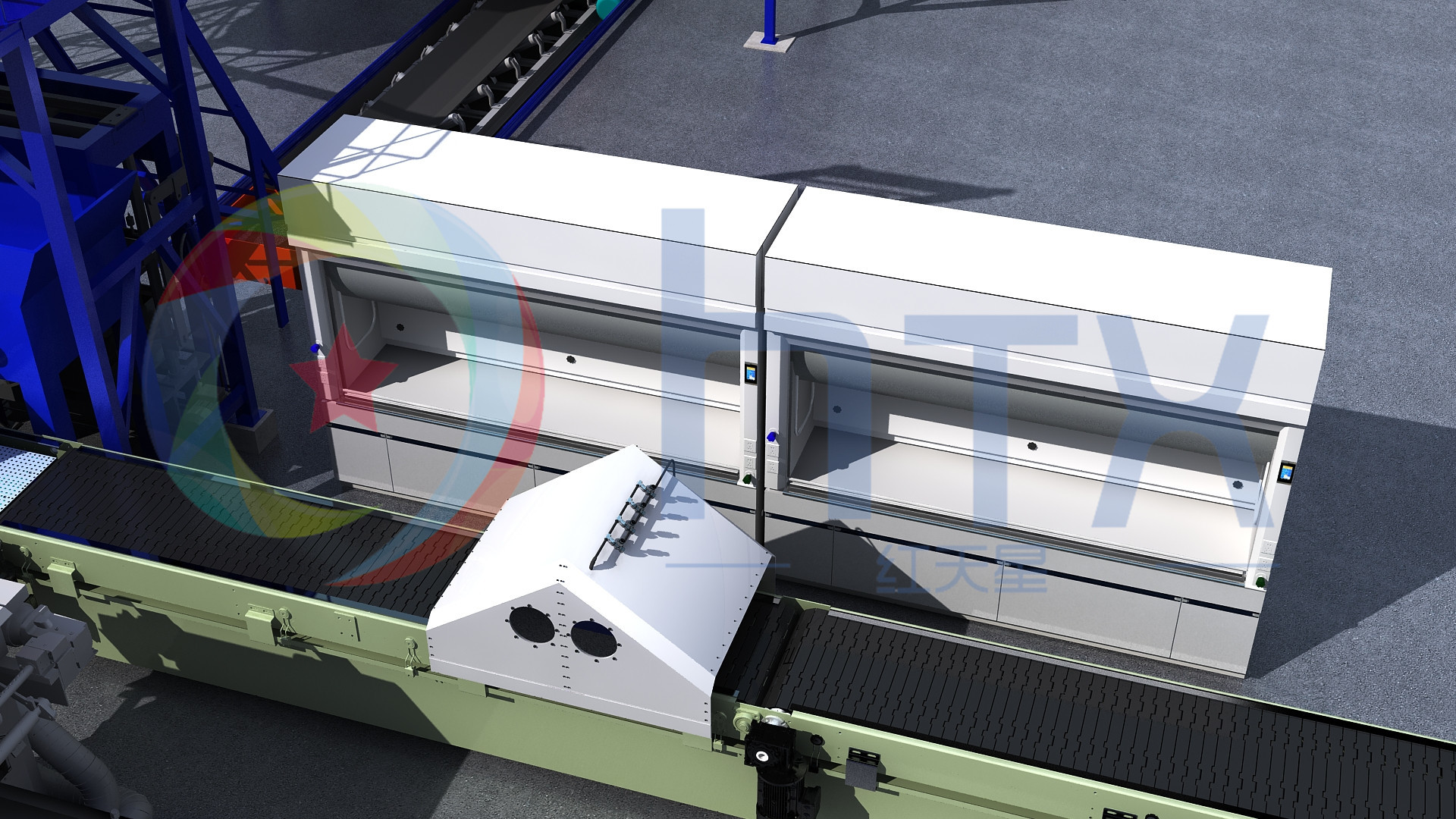 3D Marble Slab Processing Line Quartz Artificial Culture Stone Production Line
