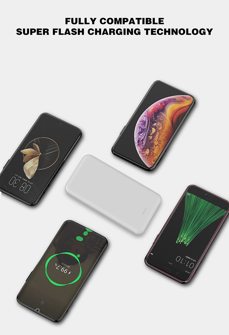 OEM Quick Charge Portable Mobile Power Bank 20000mAh With LED Display