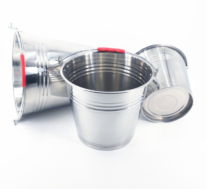 306 Stainless Steel Wine Container Top Handle Beer Ice Bucket