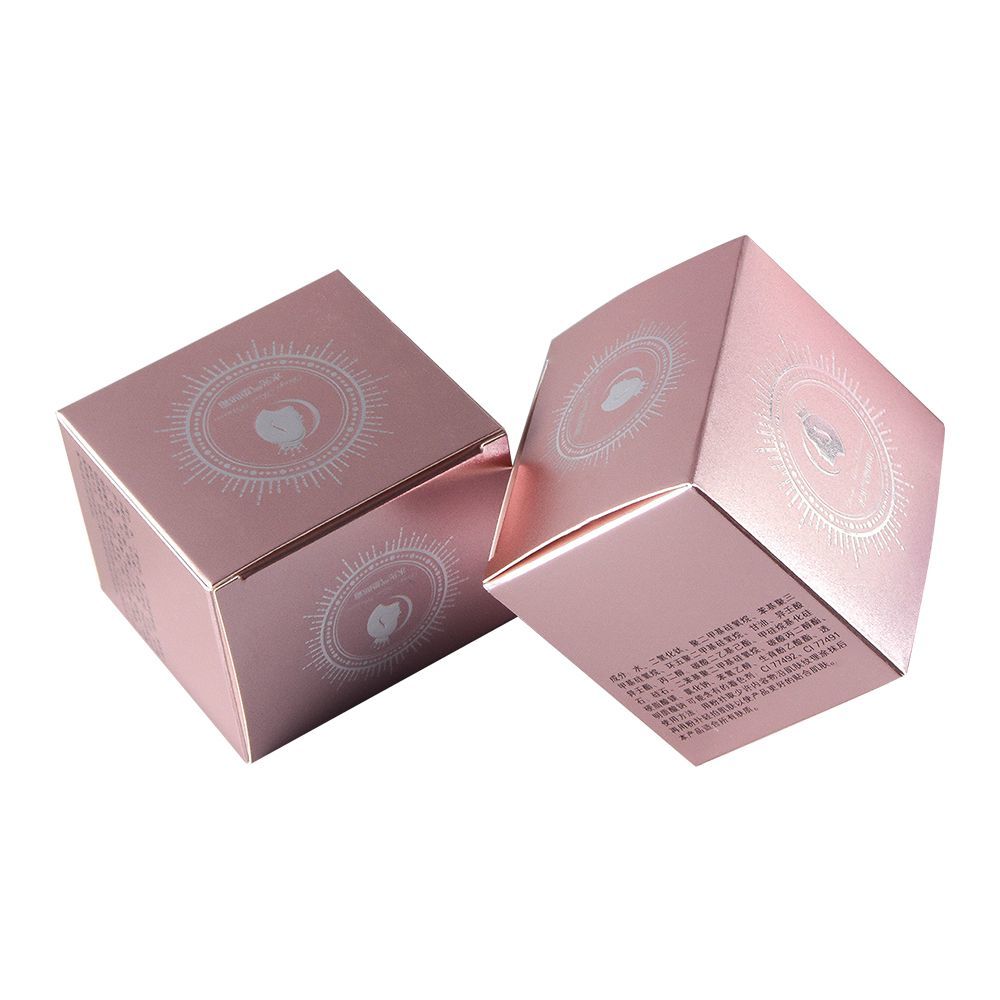 Customized Shaped White Cardboard Paper Packaging Cosmetic Gift Box