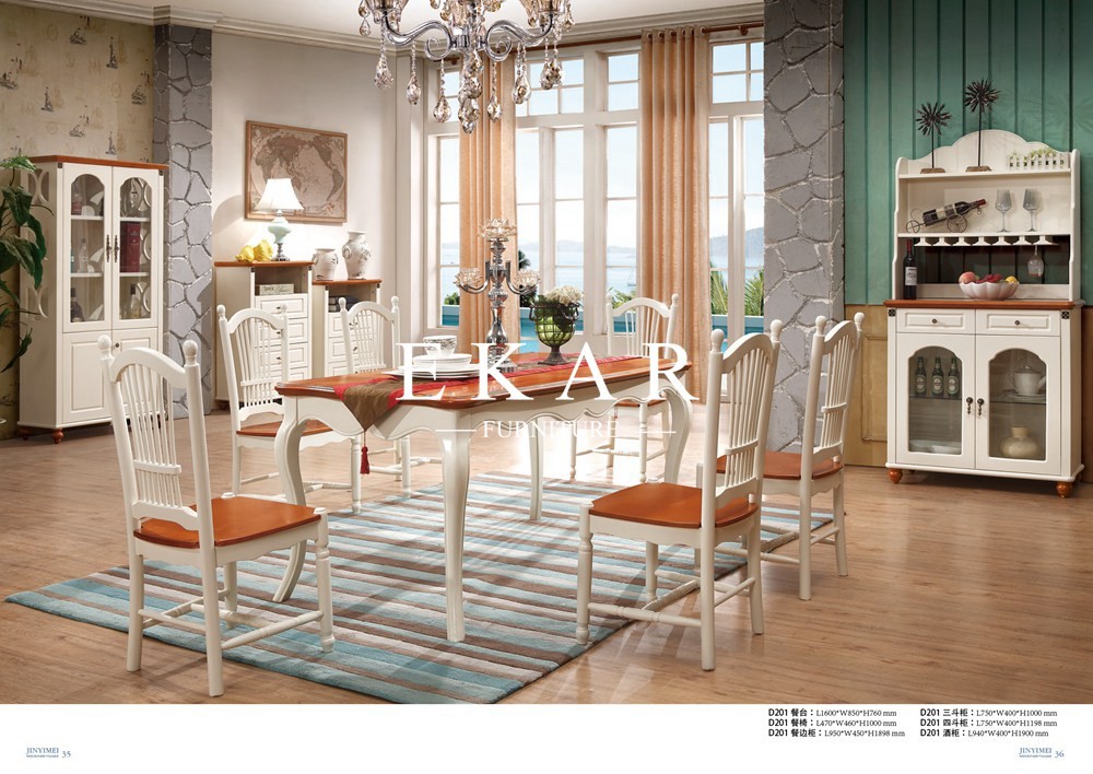 Concise Dining Room Furniture Wood Dining Table