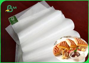 China Food Grade 38G Greaseproof Muffin Wrapping Paper / Double - Sided Silicone Paper on sale