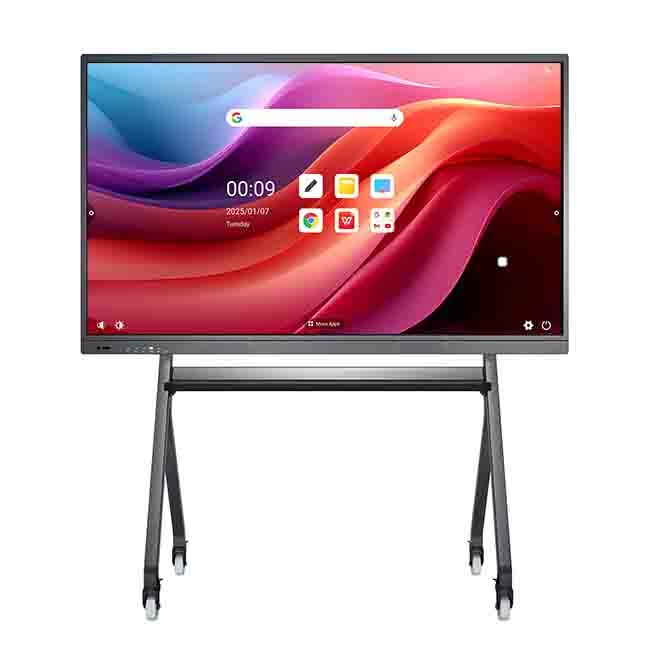 Dual System Smart Interactive Flat Panel Digital Board 3840×2160px 110" Size