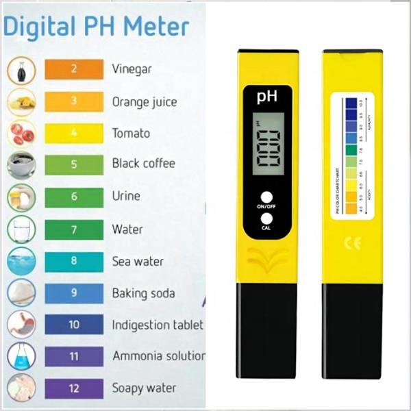 155mm Portable TDS PH Combo Tester for Water Treatment Industry Standards and Efficiency