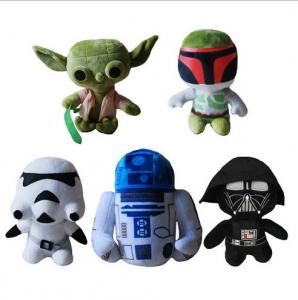 Buy cheap 8 Inch Cute Star Wars Cartoon Disney Plush Dolls Green For Collection product