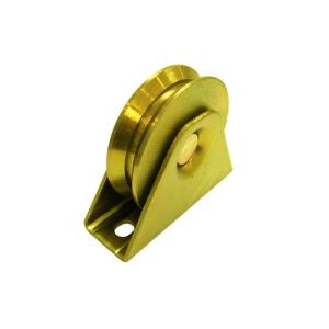 Buy cheap Q235 Y Groove Sliding Gate Wheel Zinc Plated Silver product