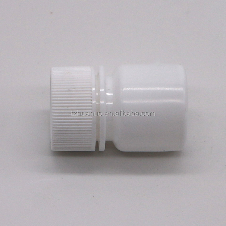 Medicine Solid Tablet Capsule Storage PE Plastic Bottle 5mL Round Shape with Screw Cap