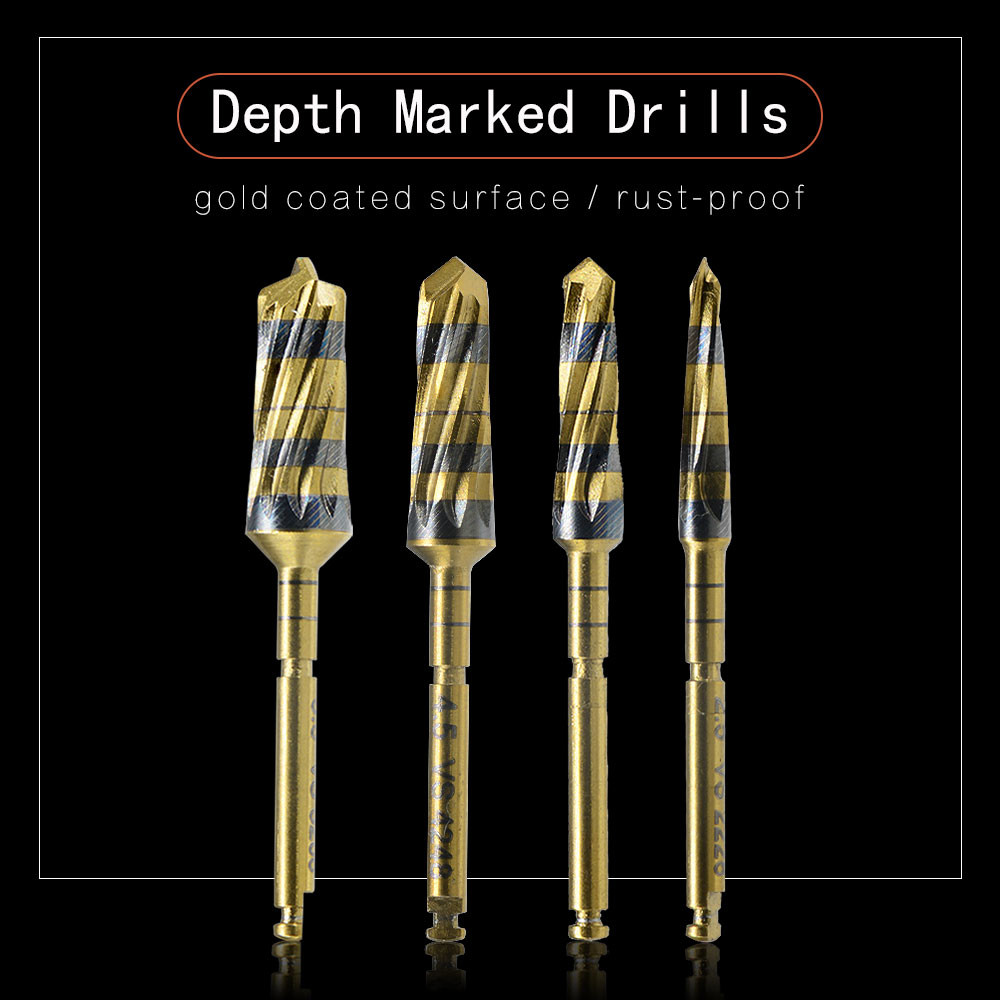 20pcs SS Implant Drill Tools For Alveoloar Bone Expanding Drilling Osseodensification Bur Kit