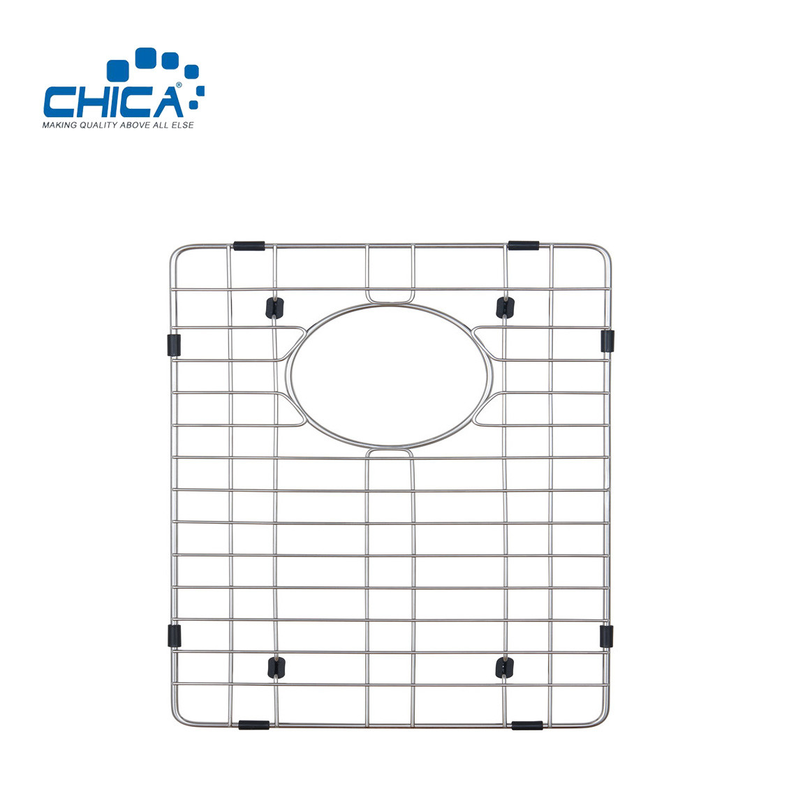 Stainless Steel With Anti-Scratch Protective Cover Sink Bottom Grid Quality Stainless Steel Kitchen Sink Bottom Grid