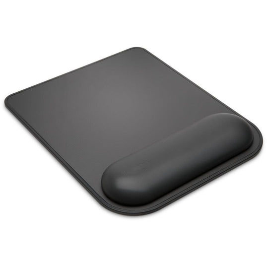 Ergonomic Nontoxic PU Leather Mouse Pad With Wrist Rest Durable