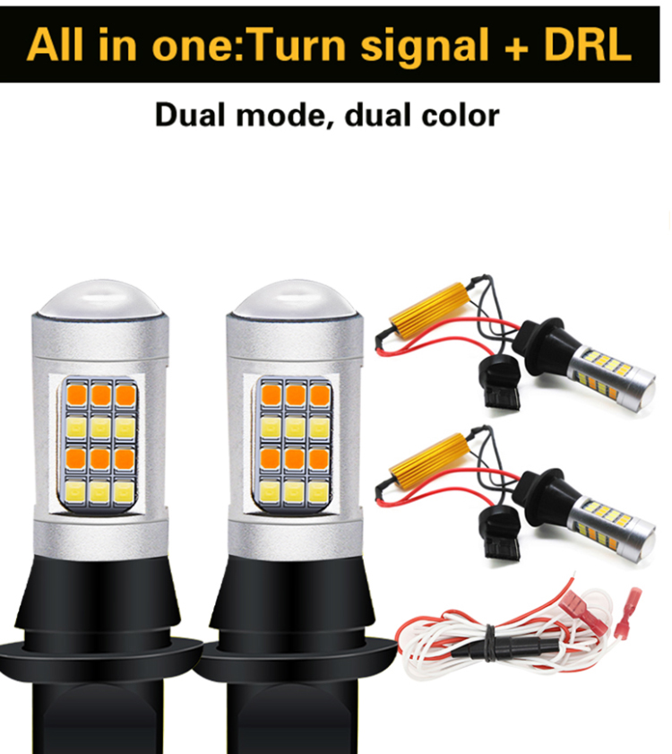 42SMD LED Bulbs T20 1157Turn Signal Led Lights For Car Brake Light With Strobe Function