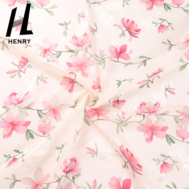 ODM Polyester Woven Fabric Chiffon Printing For Dress Garment