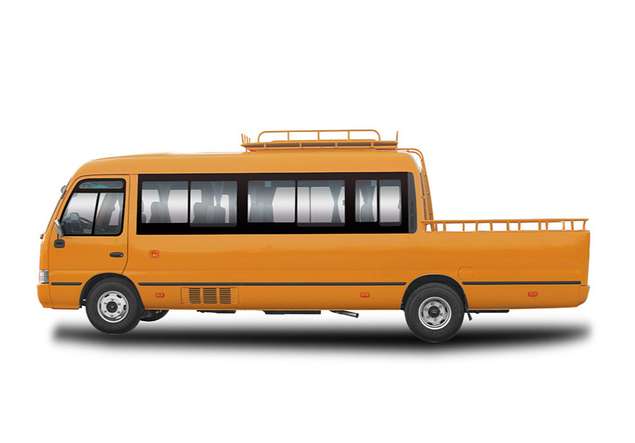 Jiangling Jingma 10-19 passenger and cargo transport vehicle engineering vehicle diesel two-wheel drive 4×2 manual trans