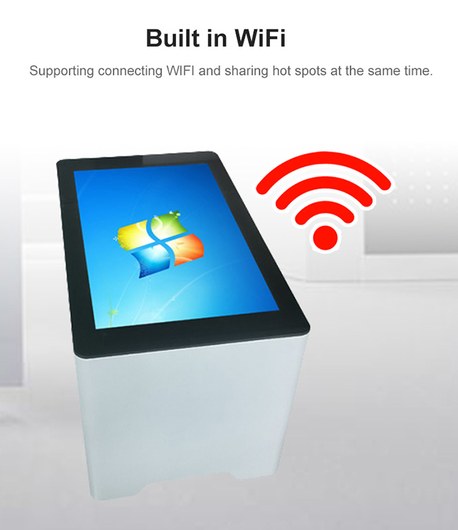 Touchscreen Interactive Smart Table LCD Advertising Display Multi Touch Screen Kiosk 