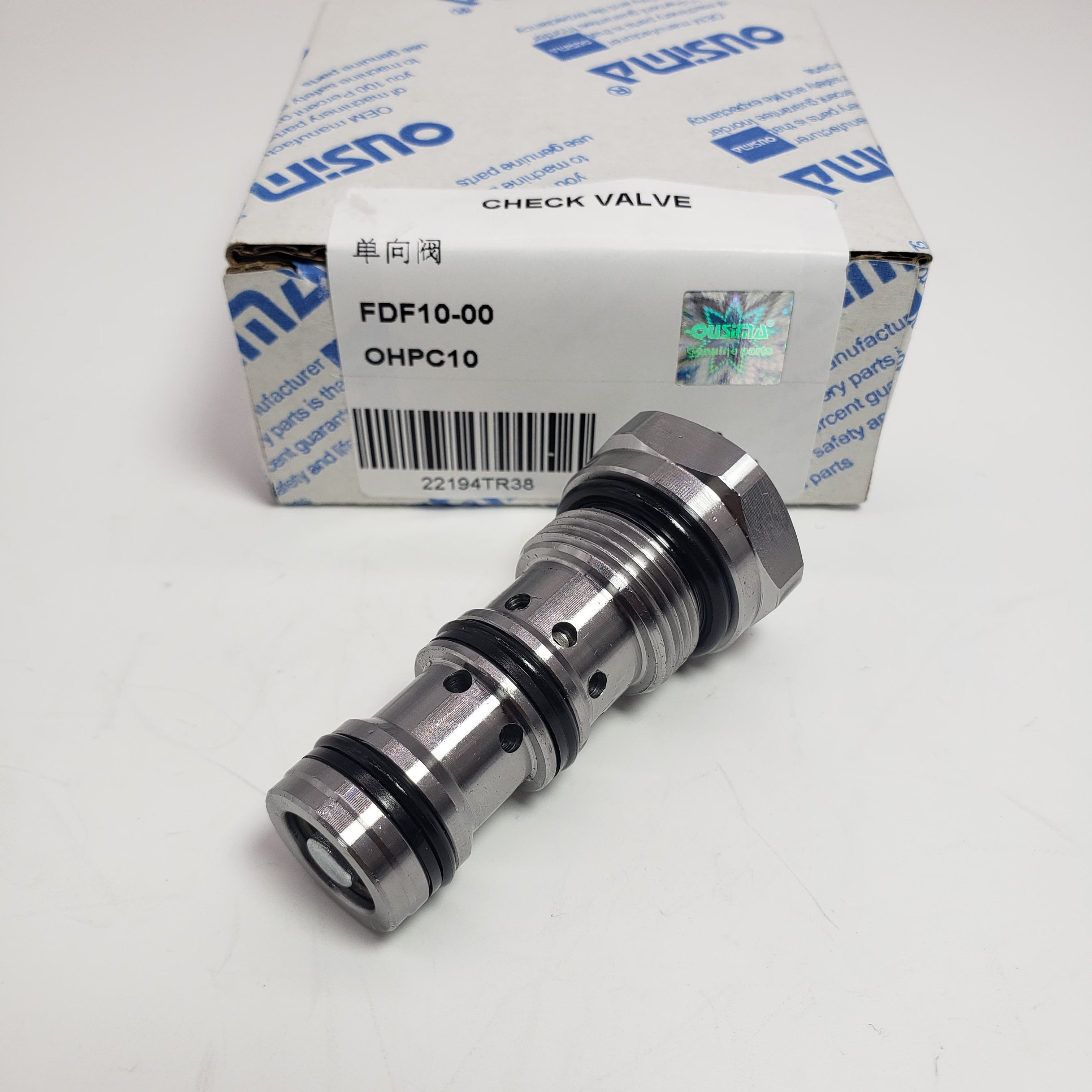 Check Valve FDF10-00 OHPC10 For Machinery Constrution Part