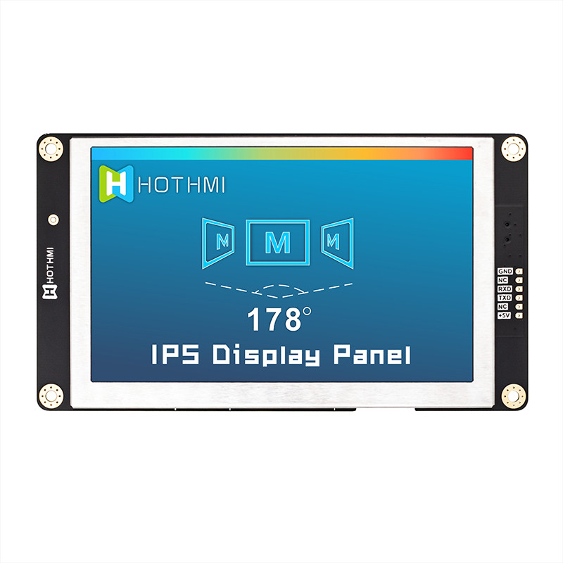 5 Inch Smart Serial Screen 800x480 UART TFT LCD Module Display Panel With TTL Interface