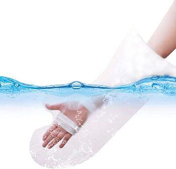 Durable Plaster Arm Leg Foot Protector Reusable Water Proof Wound Cover Sealcuff Cast