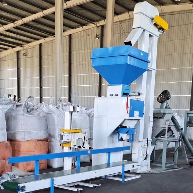 Beans Peas Fertilizer Pellet Granular Packing Engine Pellet Packing Machine