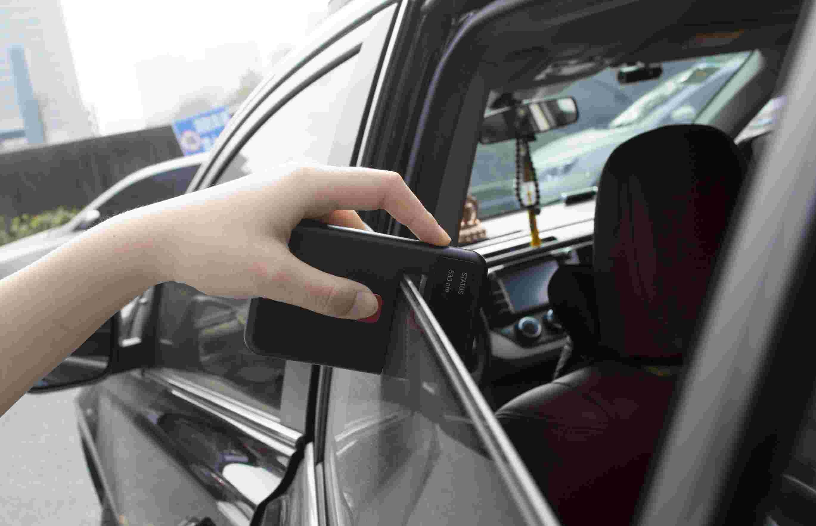 Portable Window Tint Meter Tester Visible Light UV IR Geometry Transmission
