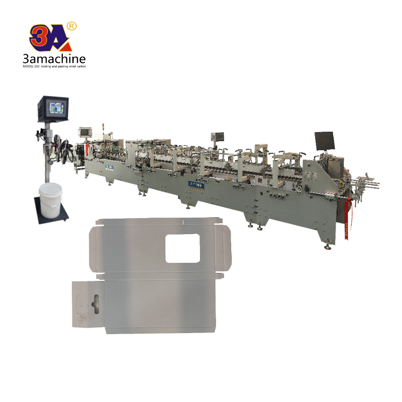 MAXIMUM PAPER WIDTH 1 1300mm Production of Single-Sided Boxes Gluing Machine