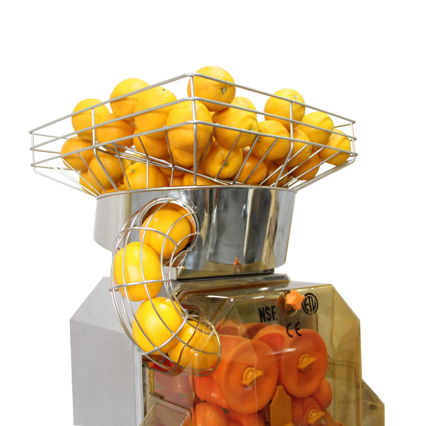 Floor Centrifugal Orange Juice Squeezer Machine With Automatic Peeling For Hospital