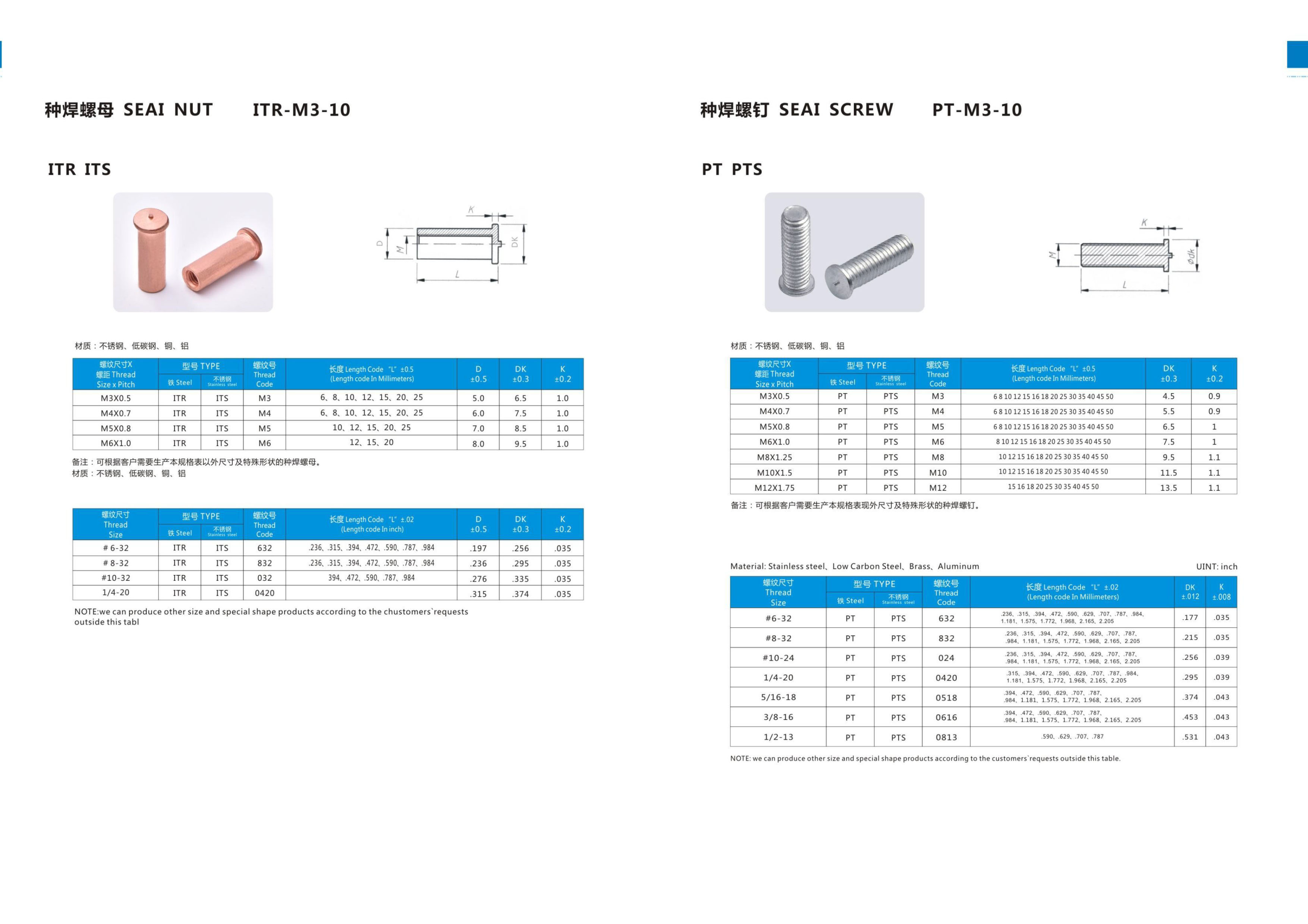 Stainless Steel Rivets Floating Self-Clinching Fasteners Use for Frame Screw Customized Service