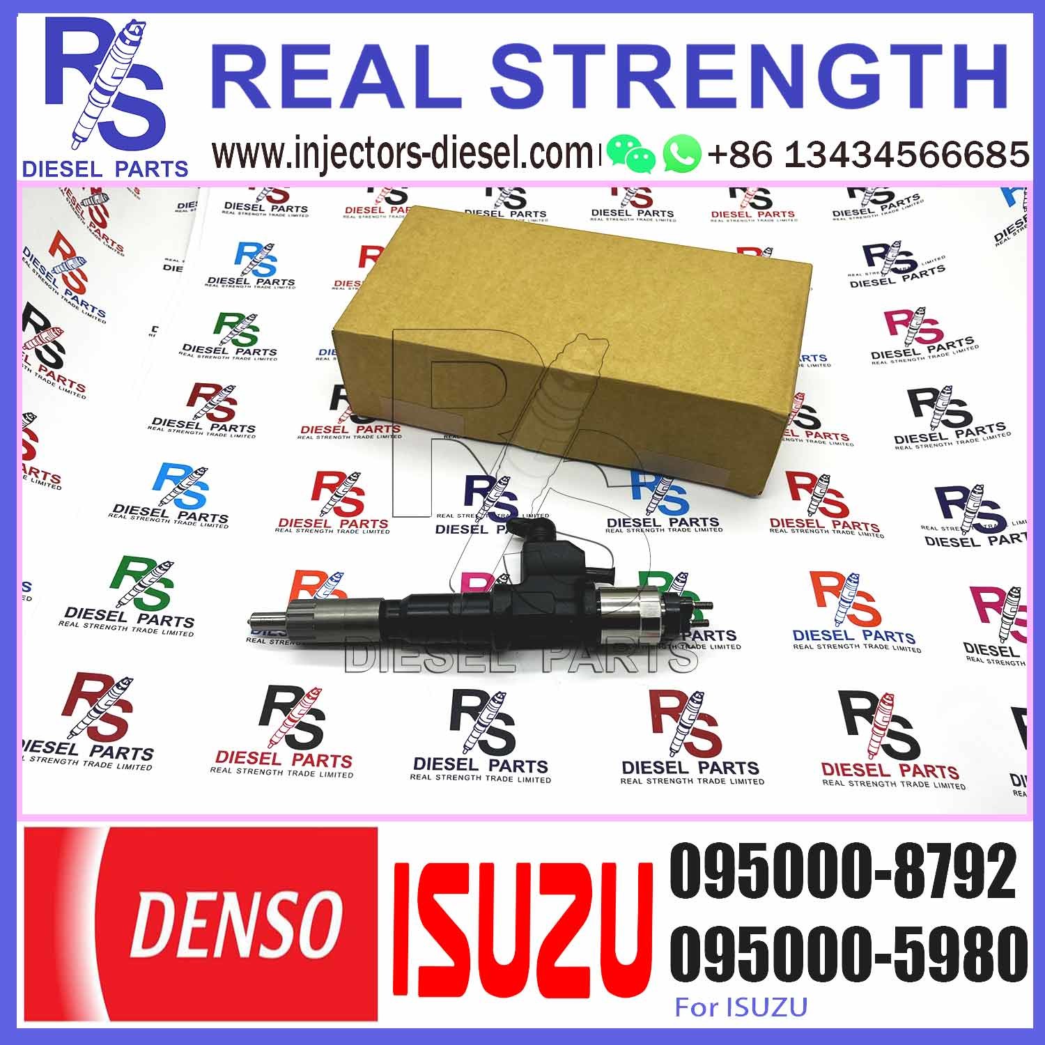 Diesel Common Rail Injector 095000-8790, 095000-8791, 095000-8792, 095000-8793, 8-98140249-3 FOR ISUZU 6UZ1 ENGINE