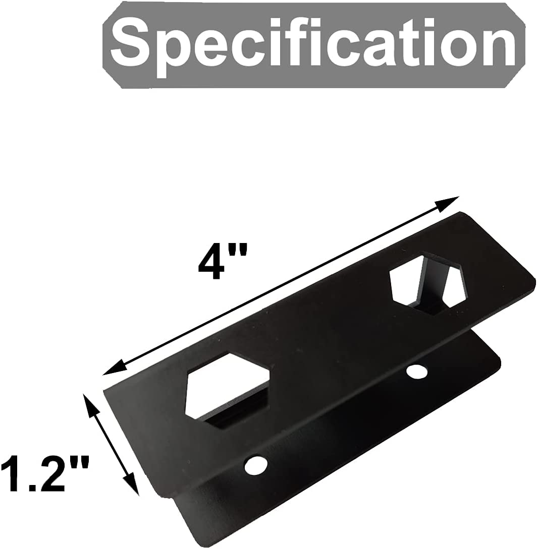 Single Tier Metal Under Desk Laptop/Keyboard Storage Mount with Screw and Bracket