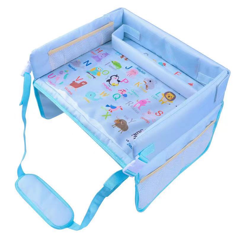 Customized Waterproof Baby Car Seat Tray Kids Stroller Car Seat Food Holder Desk