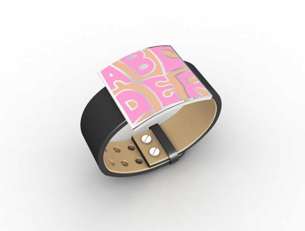 Top Quality Europe Fashion Stainless Steel Genuine Leather Silicone Bangle