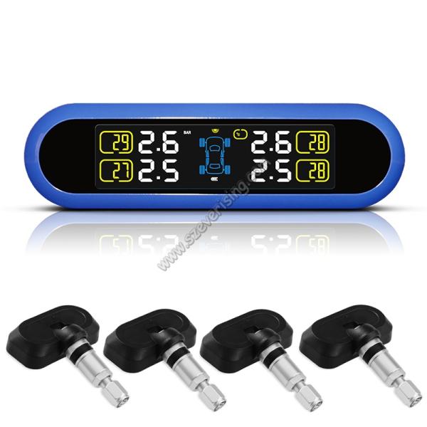 Universal Auto Wheel Pressure Monitoring System Car TPMS Sensor with mini external 4 sensors