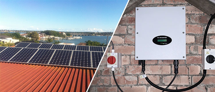 Professional Single Phase Grid Tie Inverter 5kw Leading - Edge Technology