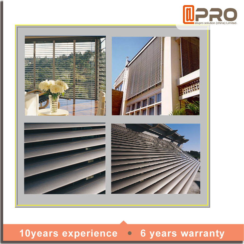 aluminum sunshade shutters