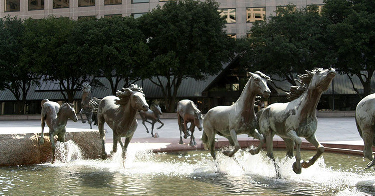 Antique Decoration Factory Supply Bronze Horse Sculptures for Outdoor