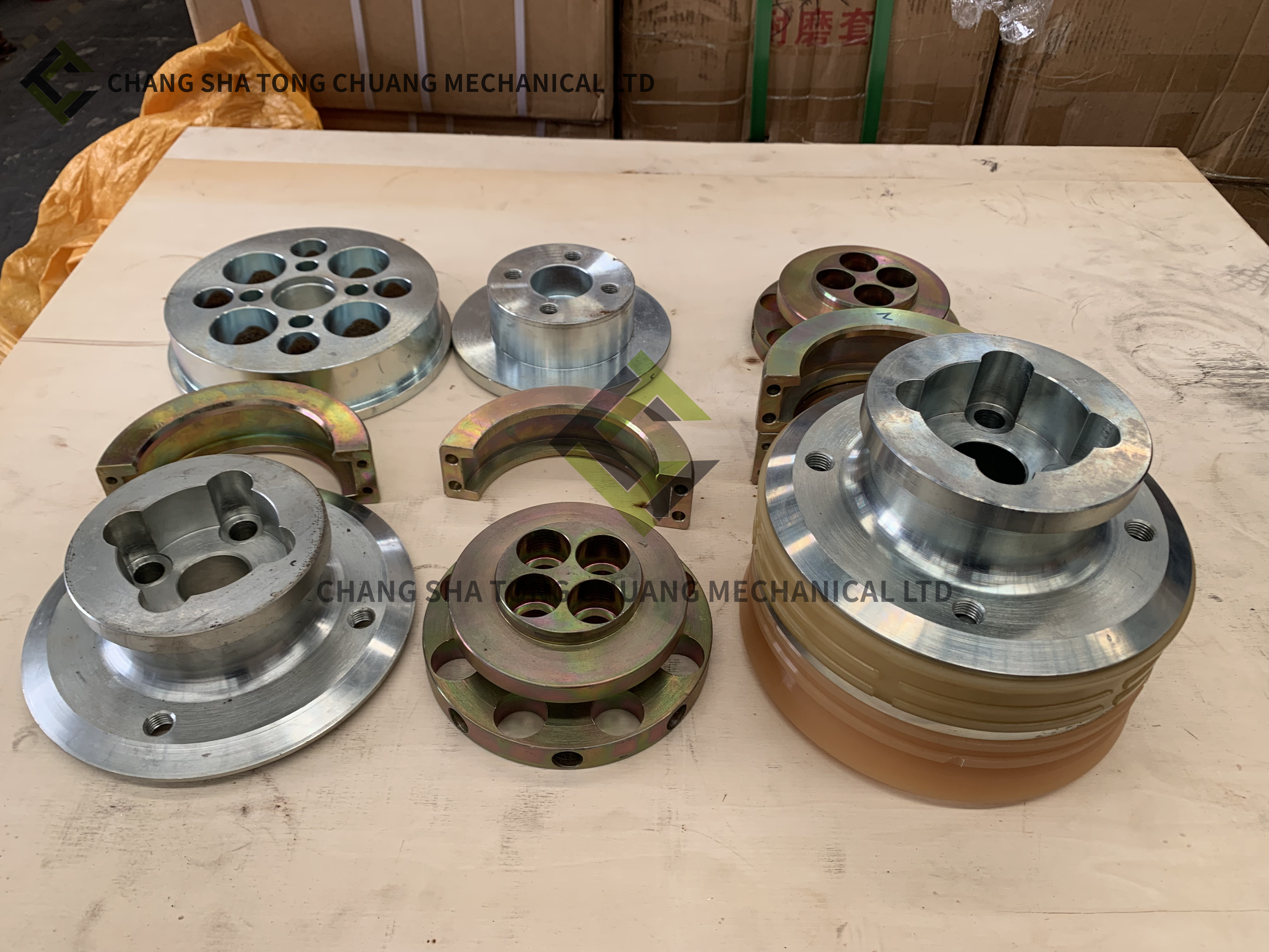 Zoomlion Spare Parts For Concrete Pump Truck Concrete Piston Assembly 001796901C0000000