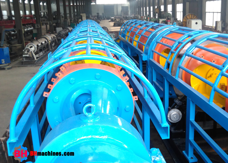 Tubular Stranding Machine for Al-clad Steel Wire 400 / 1 + 6 | BH Machine