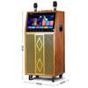 Buy cheap Guangzhou  Speaker 10 inch Professional Outdoor Karaoke System Audio DVD Trolley Battery Speaker with UHF wireless mics product